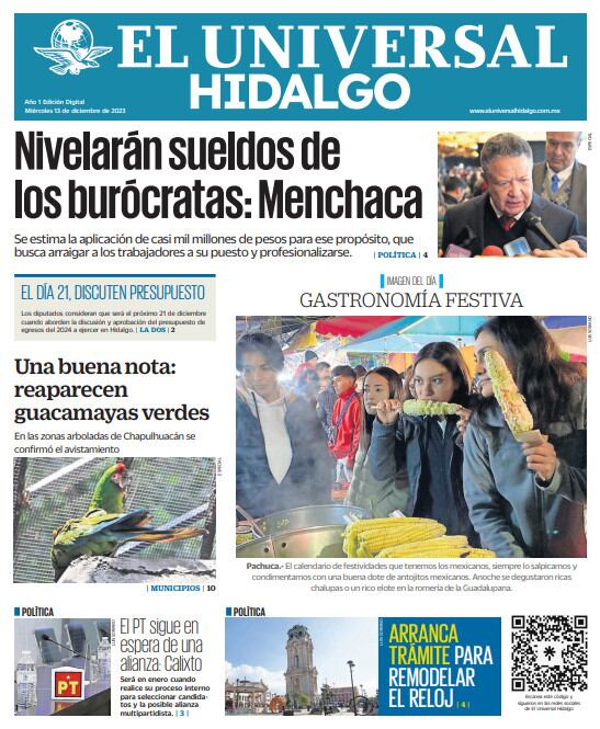 El Universal Hidalgo 131223