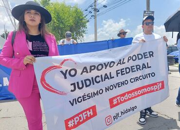 ¿En dónde están los diputados que nos iban a apoyar?:  demandan trabajadores del PJF