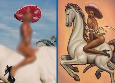 Tunden a fotógrafo por recrear pintura "La Revolución" de Cháirez