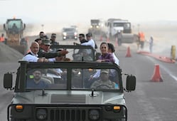 Sheinbaum supervisa obras del Tren México-Pachuca; "le vamos a ganar a AMLO en kilómetros", dice 