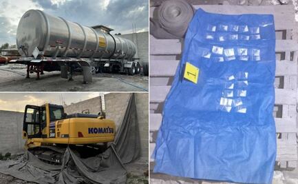 Catean predio en Tula de Allende y aseguran drogas y maquinaria robada