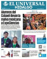 Portada El Universal Hidalgo 31/12/25