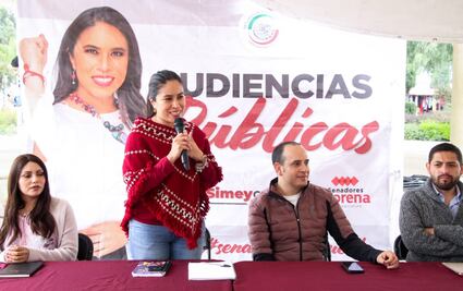 Simey Olvera realiza audiencias públicas en Tizayuca