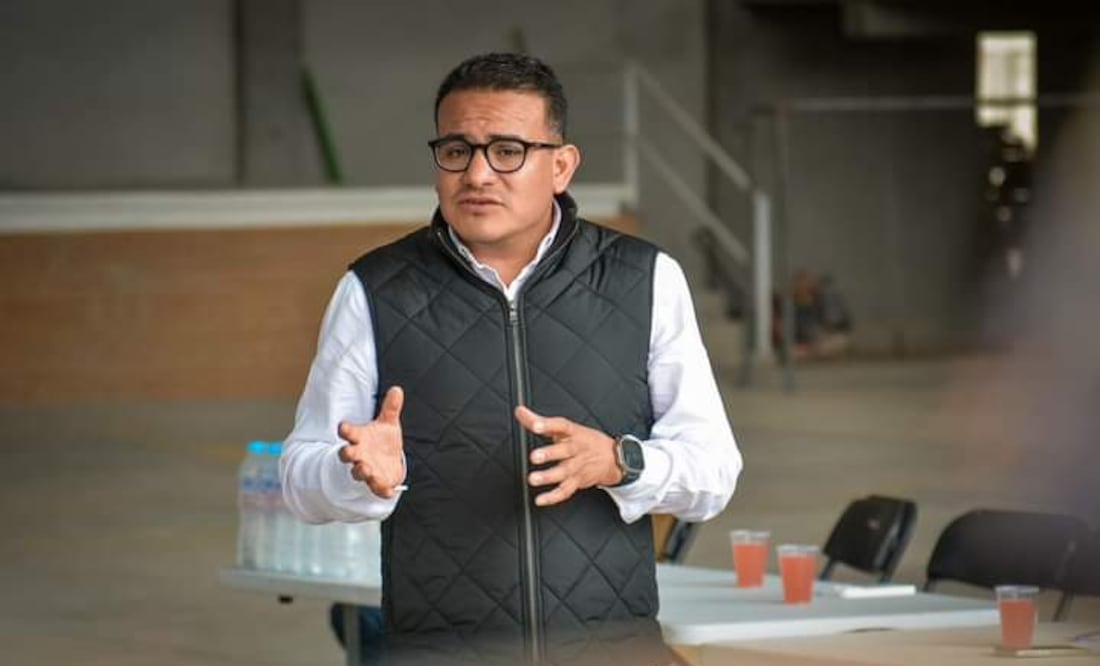 Emanuel Hernández, presidente municipal de Ixmiquilpan,