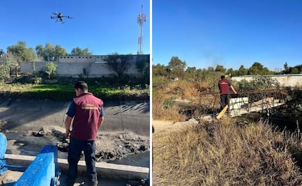 Inicia operativo en Tula de Allende para localizar a joven desaparecido en canal