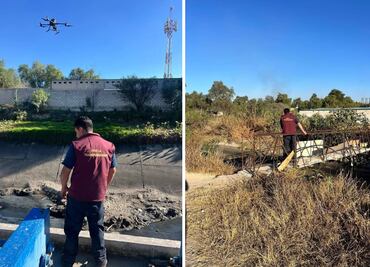 Inicia operativo en Tula de Allende para localizar a joven desaparecido en canal