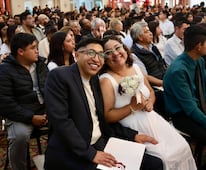 “El amor no se define, se vive”: 187 parejas formalizan su unión en Bodas Colectivas de Pachuca