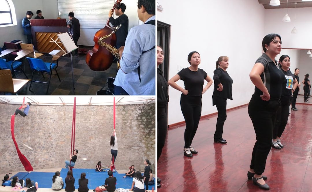 ¿Te interesa estudiar una disciplina artística? Fotos: Cultura Hidalgo