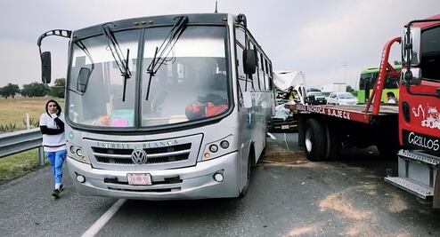 Transporte de peregrinos de Mineral del Monte sufre accidente en México–Pachuca