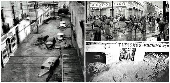 Pachuca conmemora el 75 aniversario de la Gran Inundación de 1949