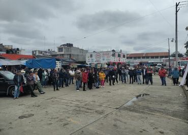 Suspenden marcha contra comercios chinos en Huejutla