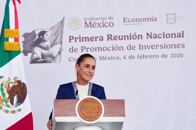 Claudia Sheinbaum invita a la inversión privada a seguir impulsando el desarrollo como parte del Plan México
