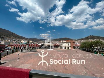 Running y arte se unen en un recorrido gratuito por el centro de Pachuca este 2 de agosto