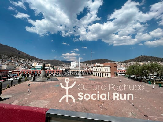 Running y arte se unen en un recorrido gratuito por el centro de Pachuca este 2 de agosto