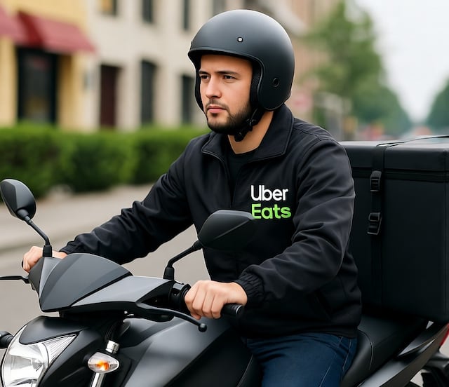 Corte aplaza revisión de cobro de impuesto de 2% a repartidores de Uber, Didi, Rappi; trabajadores se manifiestan