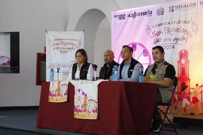 Presentan Carrera Atlética en la Feria de San Francisco 2024