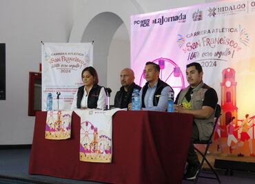 Presentan Carrera Atlética en la Feria de San Francisco 2024