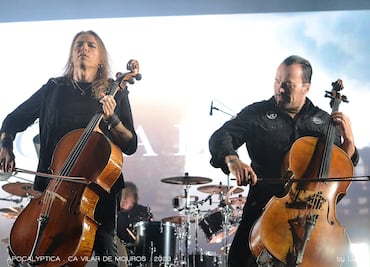Apocalyptica en concierto: noche épica de metal alternativo y chelo en Pachuca