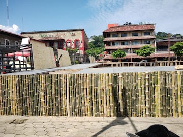 Huejutla acelera la construcción del escenario de Xantolo 2025