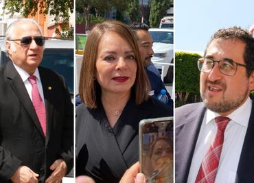 Saluda Julio Menchaca  a sus secretarios y a ex gobernadores