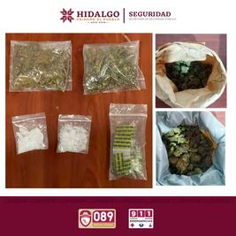 Aseguran a tres personas por delitos contra la salud en operativos en Tepeji y Nopala