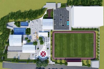 Obra de rehabilitación en Unidad Deportiva de Ixmiquilpan sigue sin avances visibles