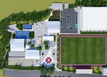 Obra de rehabilitación en Unidad Deportiva de Ixmiquilpan sigue sin avances visibles