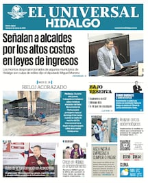 Portada El Universal Hidalgo 6/3/26