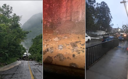 Lluvias por huracán Priscilla dejan dos muertos y múltiples incidentes en Hidalgo