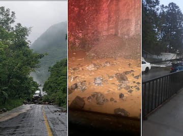 Lluvias por huracán Priscilla dejan dos muertos y múltiples incidentes en Hidalgo