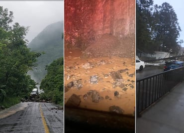 Lluvias por huracán Priscilla dejan dos muertos y múltiples incidentes en Hidalgo