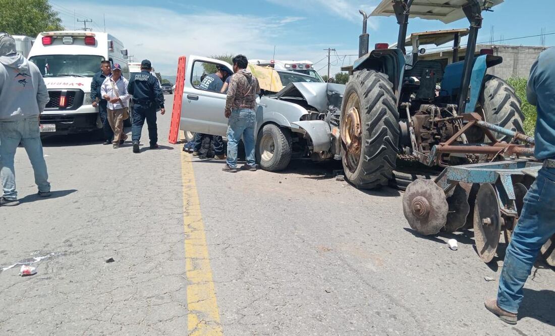 El percance ocurrió en San Pedro Remedios; autoridades ya investigan las causas | Foto: especial
