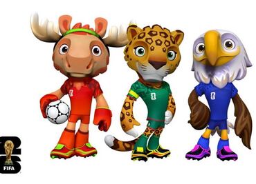FIFA presenta a Clutch, Maple y Zayu, las mascotas del Mundial 2026