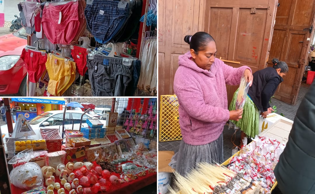Entre lo místico y lo religioso, la población acude al Centro de Pachuca a buscar productos para sus rituales de abundancia de Año Nuevo


 Foto: Lourdes Naranjo