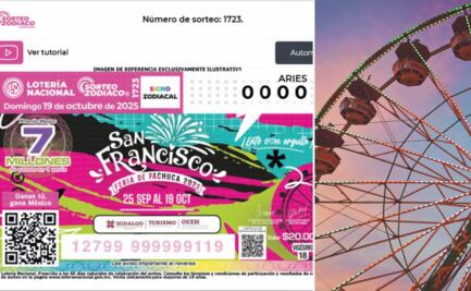 La Lotería Nacional celebra la identidad hidalguense con billete especial de la Feria de San Francisco