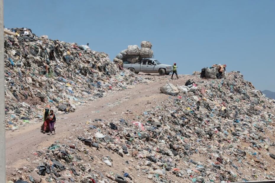 Desconoce gobierno municipal clausura parcial de relleno sanitario El Huixmí | Foto: Luis Soriano