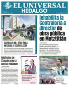 Portada El Universal Hidalgo 17/6/26