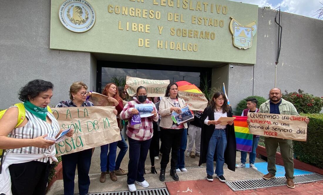 Piden destitución en la CDHEH | Foto: Luis Soriano