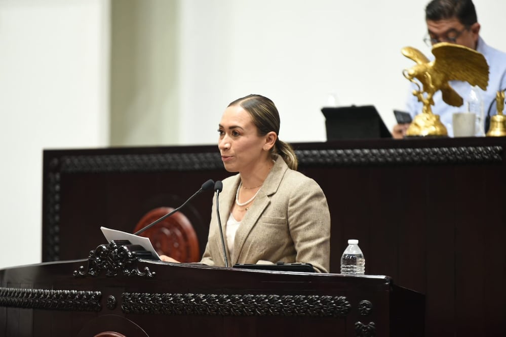 La iniciativa presentada por la diputada Tania Valdez Cuéllar fue aprobada con 23 votos, I Foto: Congreso de Hidalgo
