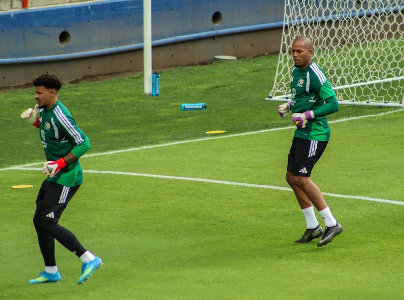 El equipo de Sudáfrica se encuetra listo para enfrentar a México I Foto: Josué Ortiz