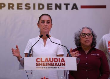 Todo listo para recibir a Claudia Sheinbaum en Huejutla