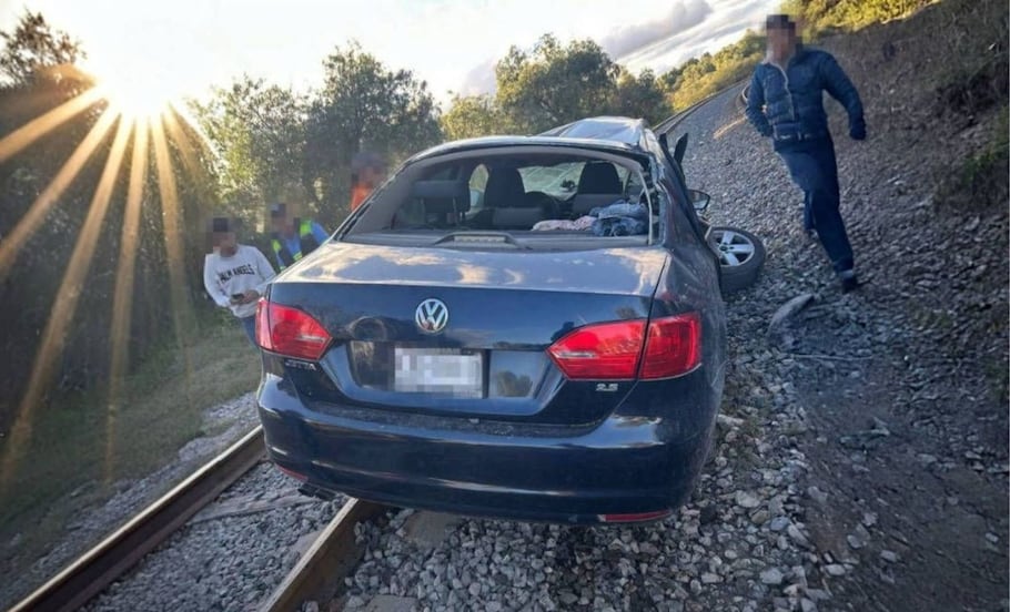 Conductor muere tras ser arrollado por un tren en Atotonilco de Tula