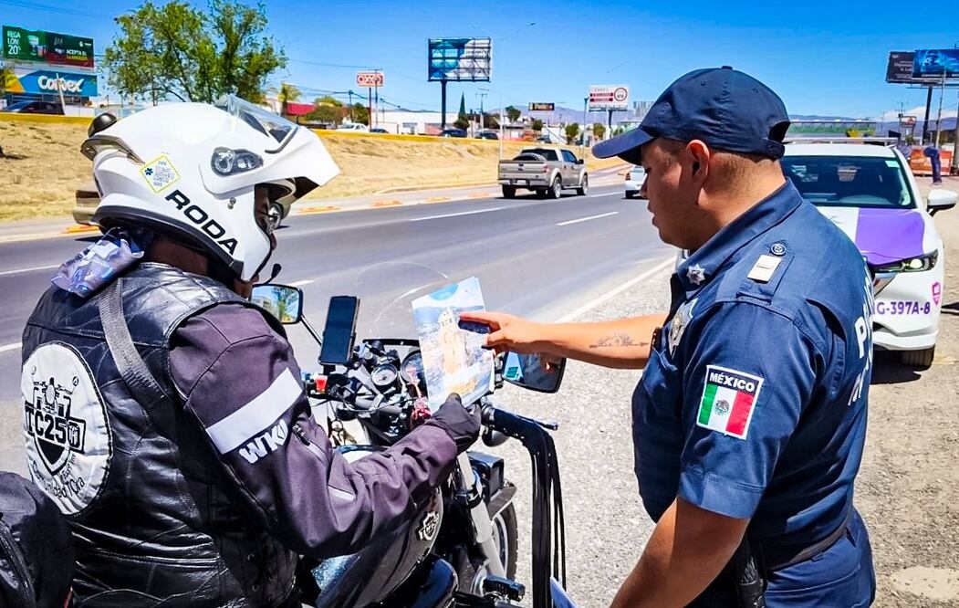 En Pachuca se han instalado módulos de información para atender a los turistas en la temporada de Semana Santa I Foto: Especial
