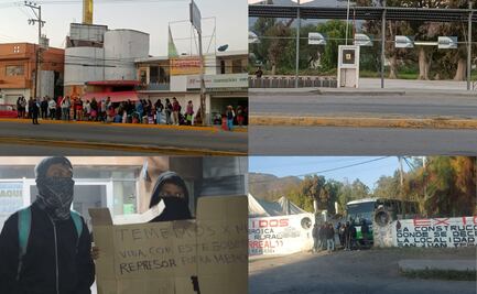Población varada por suspensión del servicio de autobuses Valle del Mezquital