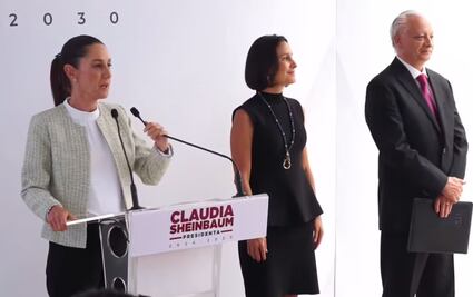 Víctor Rodríguez Padilla, director de Pemex con Claudia Sheinbaum