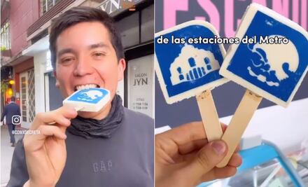 Paletas "tururú" con iconografía del Metro causan furor en redes