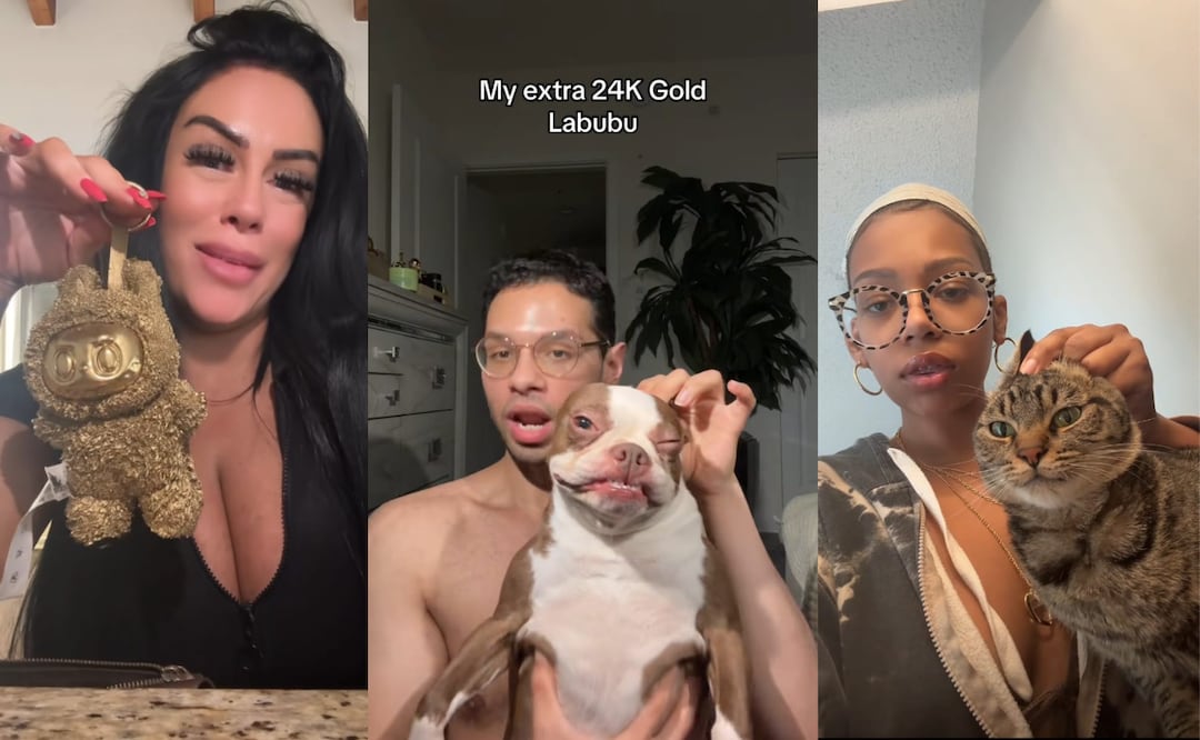 Nuestras mascotas son de oro: conoce el trend “24k Gold Labubu”