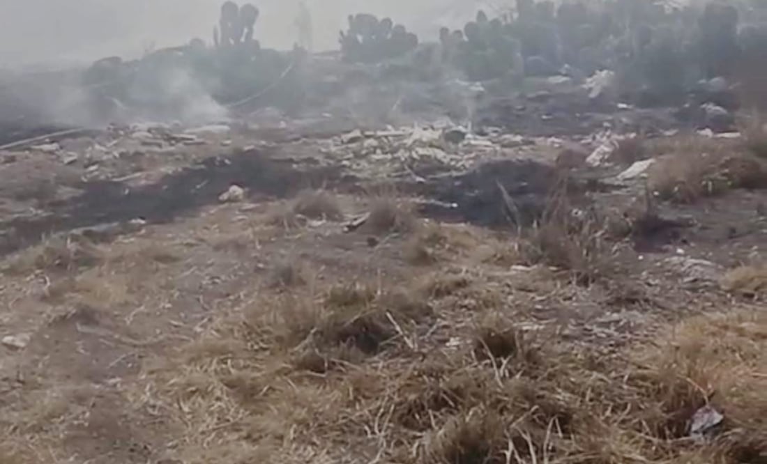 Seis incendios de pastizales fueron atendidos en el municipio en los días recientes | Foto: Especial