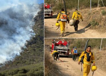 Incendio en cerro de Napateco en Tulancingo, está controlado