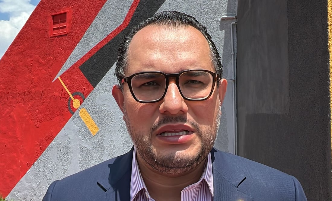 Marco Antonio Mendoza, presidente del CDE PRI Hidalgo I Foto: Ricardo Calleja